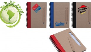 Notebook Ecologico con Pluma