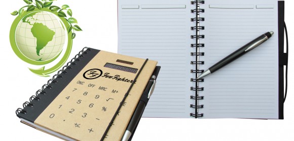Cuaderno Ecológico con Calculadora