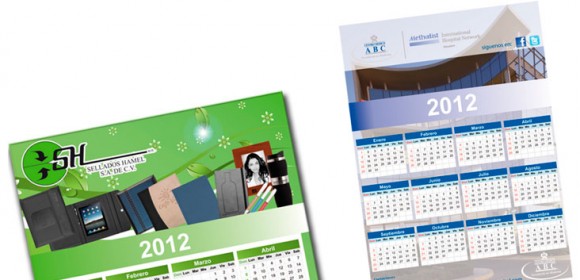 Calendario de pared