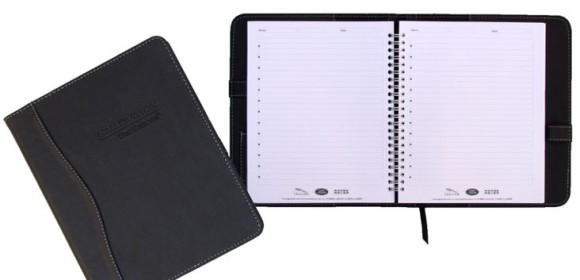 Cuaderno de curpiel de linea