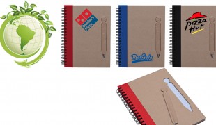 Notebook Ecologico con Pluma