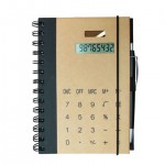 Cuaderno con calculadora